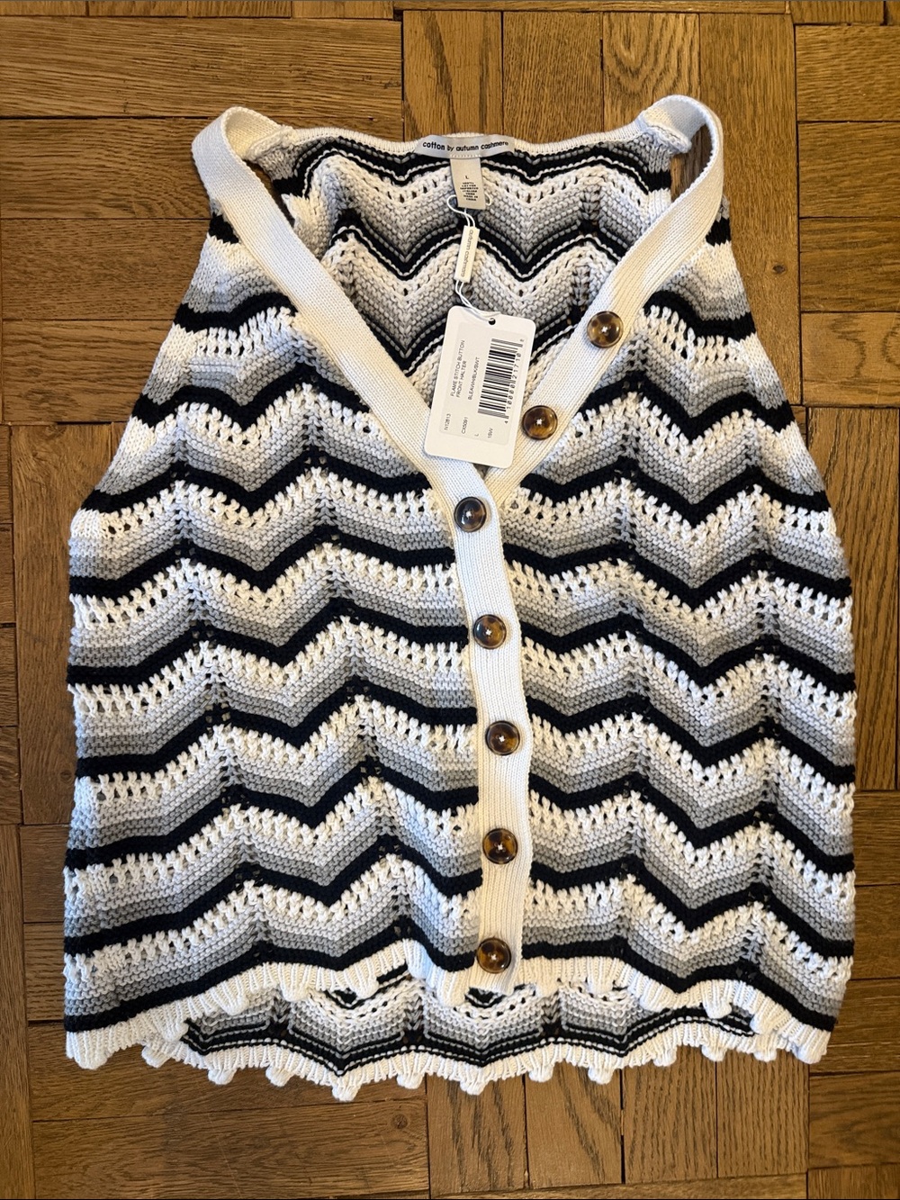 Cotton by autumn cashmere sweater tank